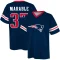 CJ Marable Name & Number Game Day V-Neck T-Shirt - Navy