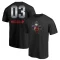 CJ McCollum Midnight Mascot T-Shirt - Black