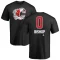 Clark Bishop Name and Number Banner Wave T-Shirt - Black