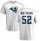 Clay Matthews Name & Number T-Shirt - White