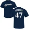 Clayton Andrews Name & Number T-Shirt - Navy