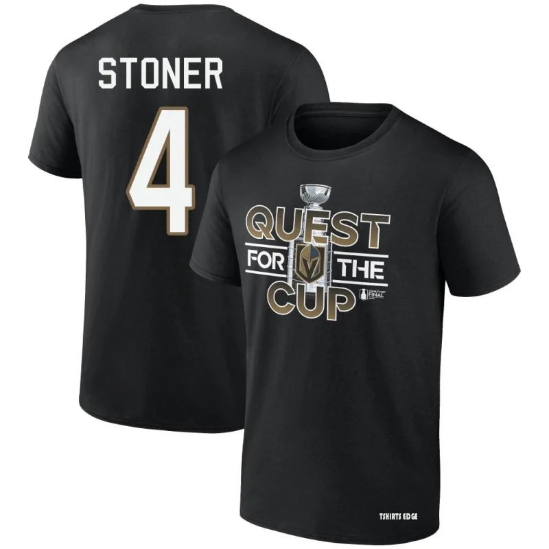 Clayton Stoner 2023 Stanley Cup Final Quest TShirt Black Tshirtsedge