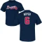 Clete Boyer Name & Number T-Shirt - Navy