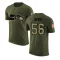 Cliff Avril Legend Salute to Service T-Shirt - Olive