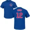 Codi Heuer Name & Number T-Shirt - Royal