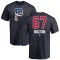 Cody Bolton Name and Number Banner Wave T-Shirt - Navy