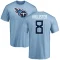 Cody Hollister Name & Number T-Shirt - Light Blue