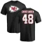 Cole Christiansen Name & Number T-Shirt - Black