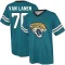 Cole Van Lanen Name & Number Game Day V-Neck T-Shirt - Teal