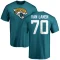 Cole Van Lanen Name & Number T-Shirt - Teal