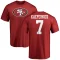 Colin Kaepernick Name & Number T-Shirt - Red