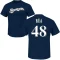 Colin Rea Name & Number T-Shirt - Navy