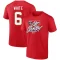 Colin White 2023 Eastern Conference Champions Home Ice T-Shirt - Red