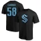 Connor Carrick Name & Number T-Shirt - Black