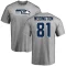 Connor Wedington Name & Number T-Shirt - Ash