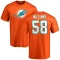 Connor Williams Name & Number T-Shirt - Orange