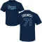 Cooper Criswell Name & Number T-Shirt - Navy