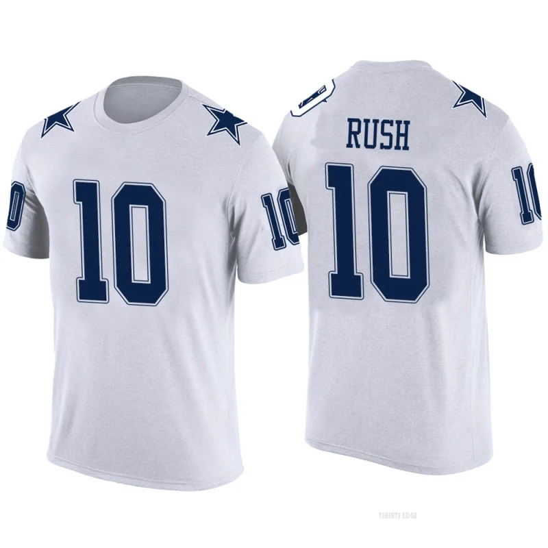 Cooper Rush Dallas Cowboys Youth Legend White Color Rush T-Shirt