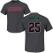 Corbin Martin Name & Number T-Shirt - Charcoal