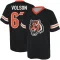 Cordell Volson Name & Number Game Day V-Neck T-Shirt - Black