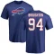 Cortez Broughton Name & Number T-Shirt - Royal