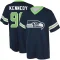 Cortez Kennedy Name & Number Game Day V-Neck T-Shirt - Navy