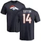 Courtland Sutton Name & Number T-Shirt - Navy