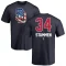 Craig Stammen Name and Number Banner Wave T-Shirt - Navy