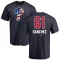 Cristopher Sanchez Name and Number Banner Wave T-Shirt - Navy