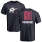 Curtis McKenzie Name and Number Banner Wave T-Shirt - Navy