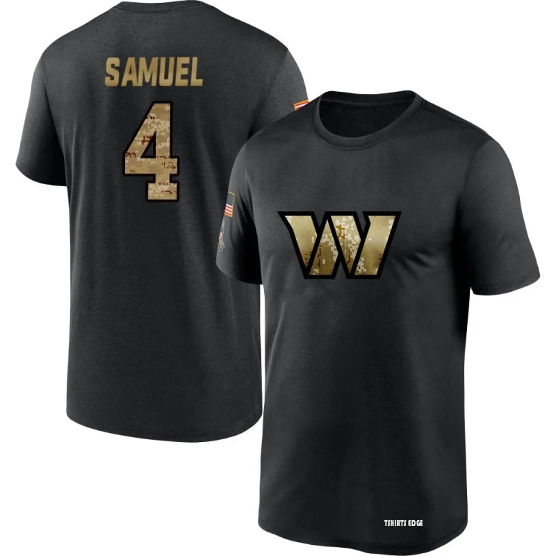 Curtis Samuel 2020 Salute To Service Performance T-Shirt - Black -  Tshirtsedge