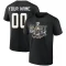 Custom 2023 Stanley Cup Final Quest T-Shirt - Black