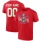 Custom 2023 Stanley Cup Final Quest T-Shirt - Red