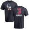 Dale Murphy Name and Number Banner Wave T-Shirt - Navy