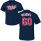 Dallas Keuchel Name & Number T-Shirt - Navy