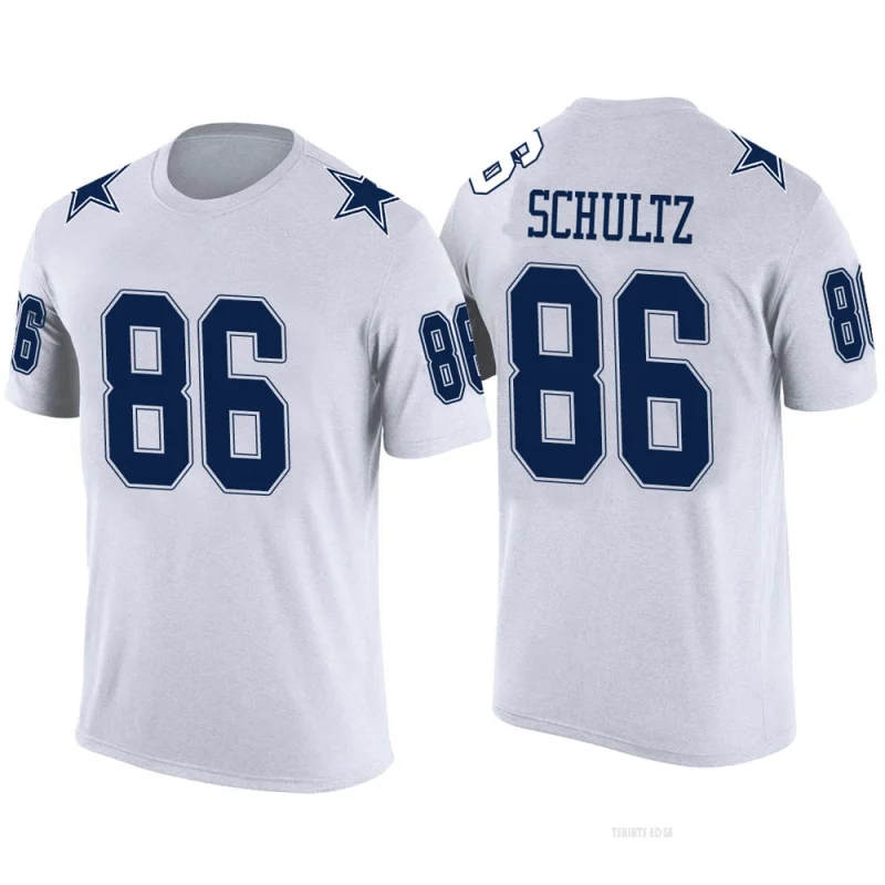 Dalton Schultz Legend Color Rush T-Shirt - White - Tshirtsedge