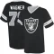 Dalton Wagner Name & Number Game Day V-Neck T-Shirt - Black