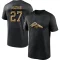 Damarri Mathis 2020 Salute To Service Performance T-Shirt - Black