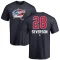 Damon Severson Name and Number Banner Wave T-Shirt - Navy