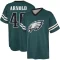 Dan Arnold Midnight Name & Number Game Day V-Neck T-Shirt - Green