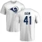 Dan Isom Name & Number T-Shirt - White