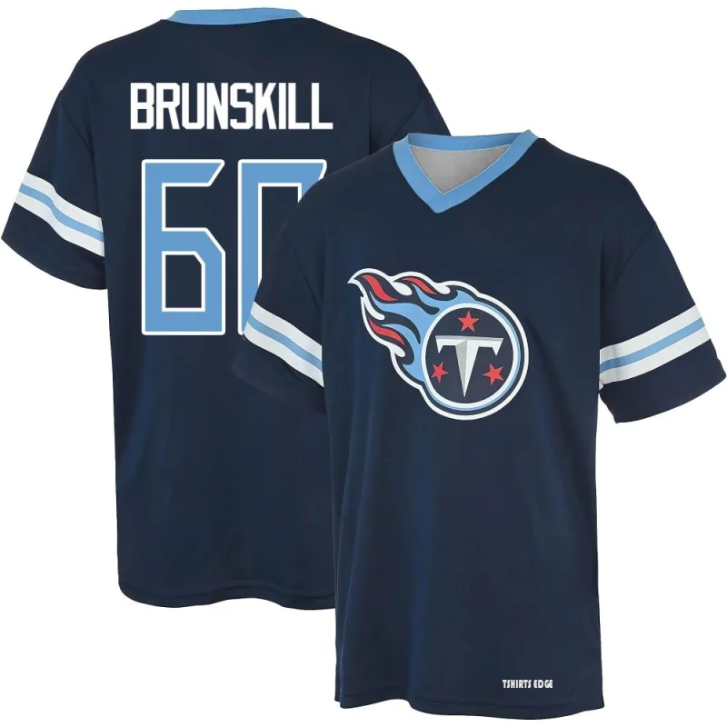 Daniel Brunskill Name & Number T-Shirt - Light Blue - Tshirtsedge