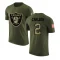 Daniel Carlson Legend Salute to Service T-Shirt - Olive