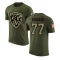 Daniel Faalele Legend Salute to Service T-Shirt - Olive