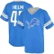 Daniel Helm Los Name & Number Game Day V-Neck T-Shirt - Blue