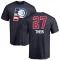 Daniel Theis Name and Number Banner Wave T-Shirt - Navy