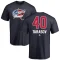 Daniil Tarasov Name and Number Banner Wave T-Shirt - Navy