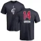 Danny Green Name and Number Banner Wave T-Shirt - Navy