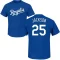 Danny Jackson Name & Number T-Shirt - Royal