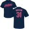 Danny Salazar Name & Number T-Shirt - Navy